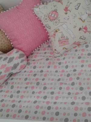 Edredom dupla face para mini cama