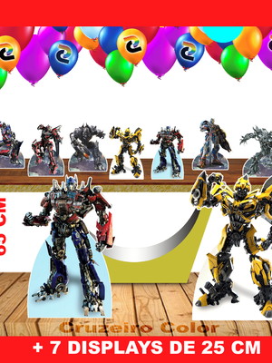 Totem transformers 65 cm e displays de mesa