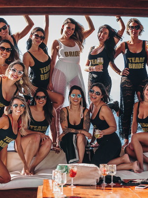 Body despedida de solteira team bride noiva