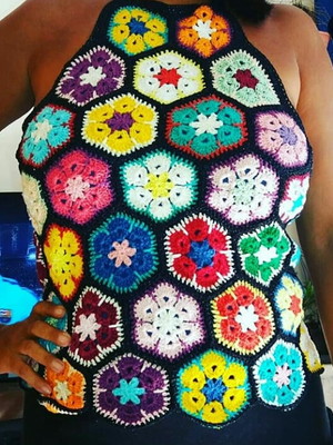 Blusa colorida