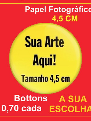 Bottons 4,5 personalizados 20 unidades - button