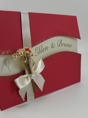 Convite casamento mod. holanda