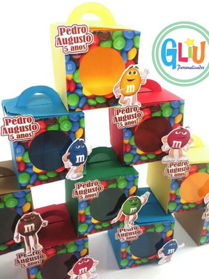 Caixa com visor