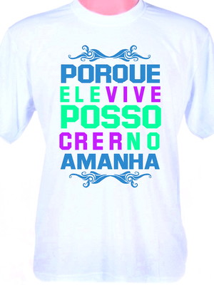 Oferta camisetas evangélicas