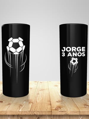 Copo personalizado tema futebol