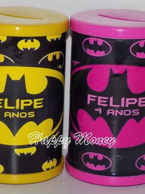 Cofrinho personalizado batman
