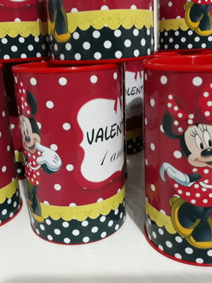 Cofrinho personalizado minnie