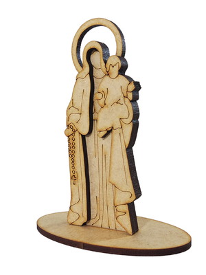 Lembrancinha nossa senhora do rosário mdf