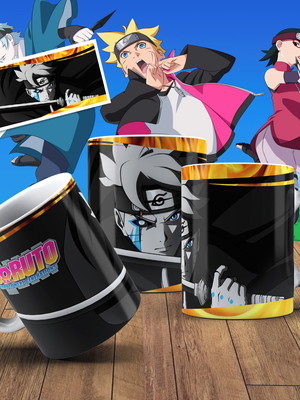 Caneca boruto naruto next generation caneca geek personaliza