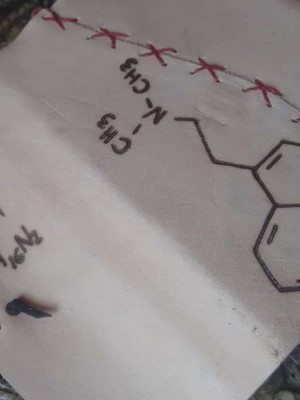 Grimório/bos a6 100 fls - dmt - química com costuras e corda