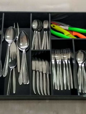 Organizador de talheres sob medida - valor para 41x42x 7