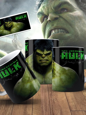 Caneca hulk o incrivel hulk personalizada caneca geek hulk