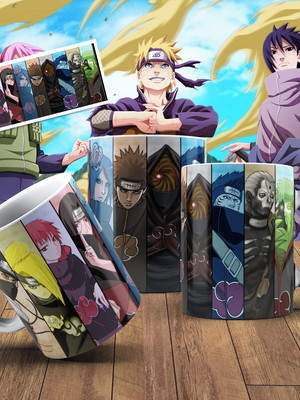 Caneca naruto caneca geek anime naruto porcelana personaliza