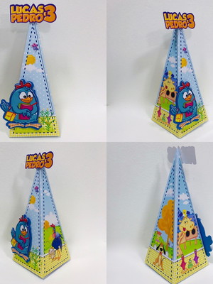 Cone galinha pintadinha 2 - g