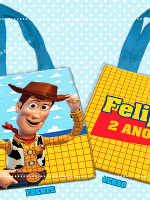 Sacolas ecobag personalizada toy story