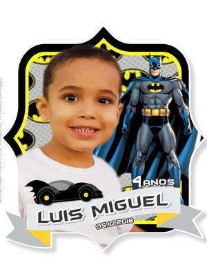 Ímã com corte especial - batman