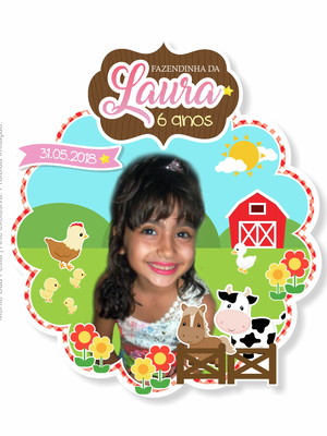 Ímã com corte especial | fazendinha