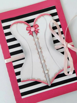 Convite chá de lingerie