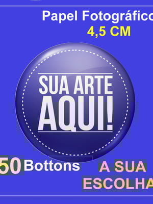 150 botons 4,5cm broche botton personalizado