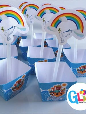 Mini cachepô com aplique