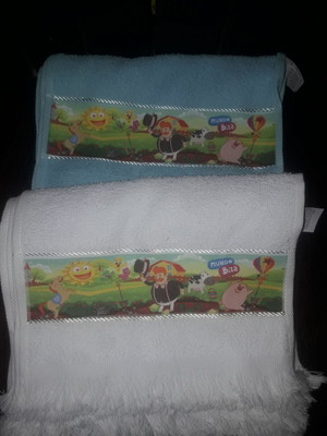 Toalhinha personalizada mundo bita