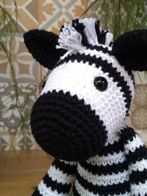 Zebra amigurumi