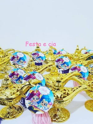 Mini lâmpada personalizada tema shimmer e shine