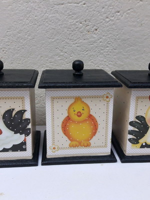Porta temperos 3 pçs