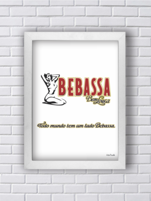 Quadro m. bebassa frete grátis