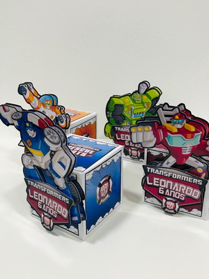 Caixa transformers rescue bots - cubo