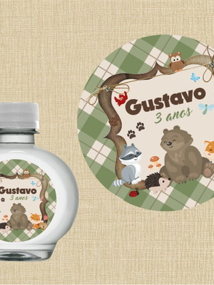 Adesivo para água bosque