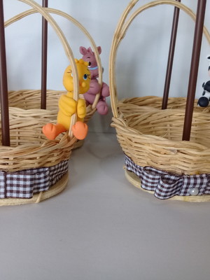 Centro de mesa fazendinha em biscuit