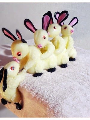 Decoração coelhos