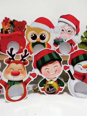 Mimos de natal - porta bombom - valor unitário