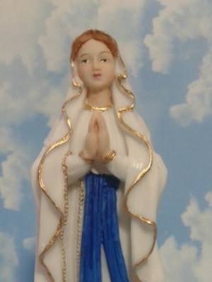 Nossa senhora de lourdes 20 cm