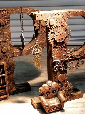 Inicial steampunk