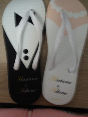 Chinelo casamento