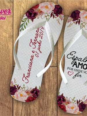 Chinelo - casamento noivos