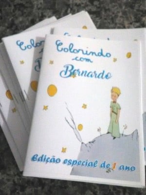 Revista colorir pequeno príncipe