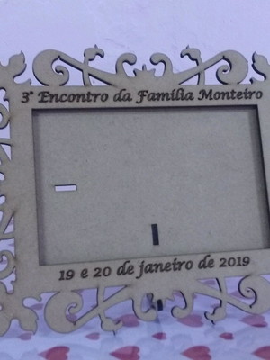 Porta retrato mdf personalizado