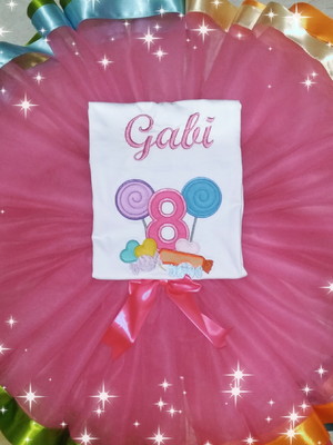 Tutu personalizado doceria