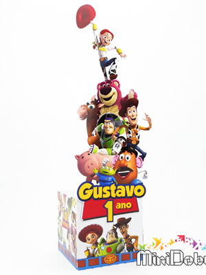 Centro de mesa cachepo toy story