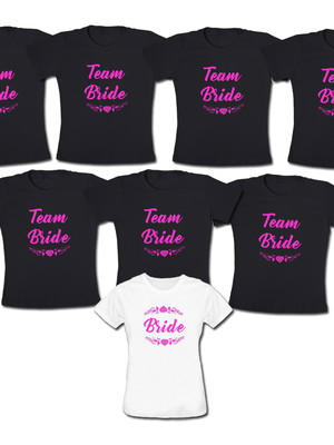 Kit despedida team bride rose