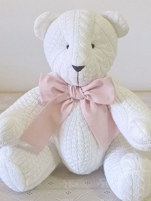Urso em tricot g