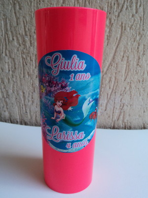 Copo long pequena sereia