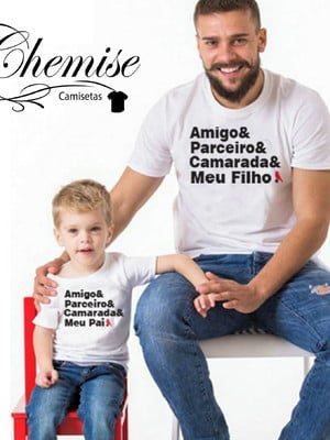 Camiseta tal pai tal filho
