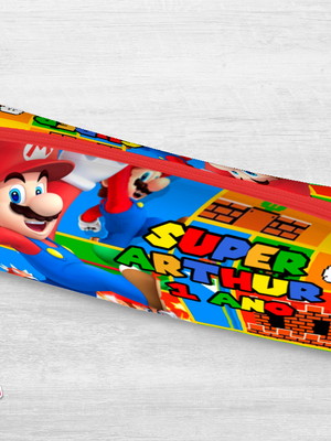 Estojo super mario