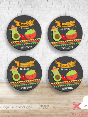 Arte digital tag mexicano