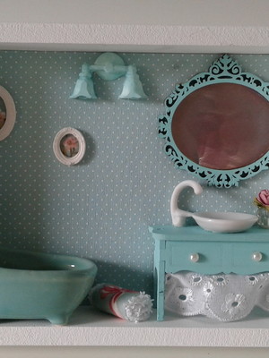 Quadro banheiro ou lavabo