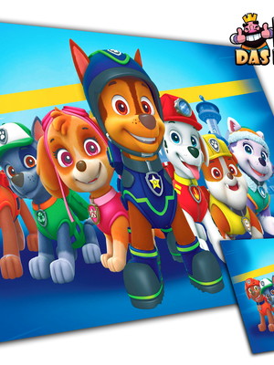 Jogo americano - patrulha canina